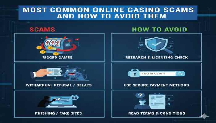 Most Common Online Casino Scams and How to Avoid Them 1 Most Common Online Casino Scams and How to Avoid Them