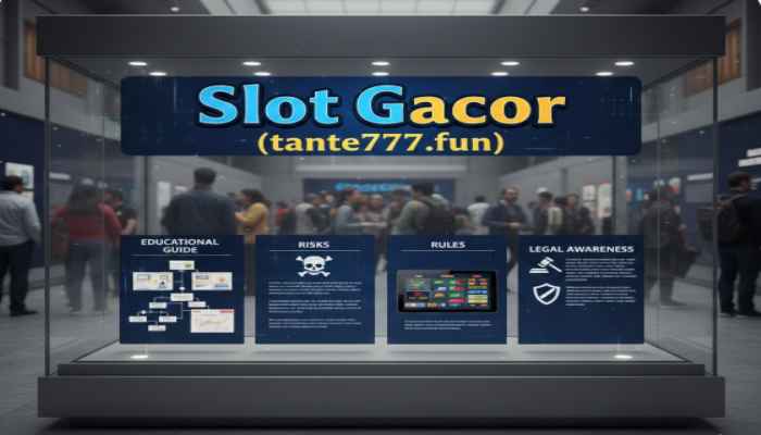 Slot Gacor (tante777.fun) – Educational Guide, Risks, Rules & Legal Awareness