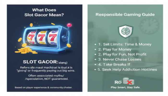 What Does Slot Gacor Mean Educational Explanation & Responsible Gaming Guide